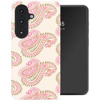Selencia Vivid Backcover met MagSafe Samsung Galaxy S26 - Paisley Blush