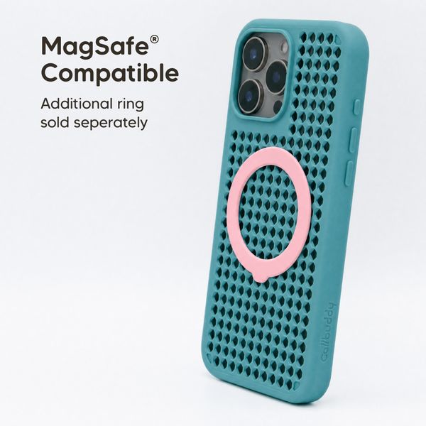 Callbuddy Hoesje met Strap Apple iPhone 16 Pro Max - Miami Vice