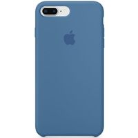Apple Silicone Backcover Apple iPhone 8 Plus / 7 Plus - Denim Blue