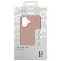 iDeal of Sweden Silicone Case Apple iPhone 16 - Blush Pink