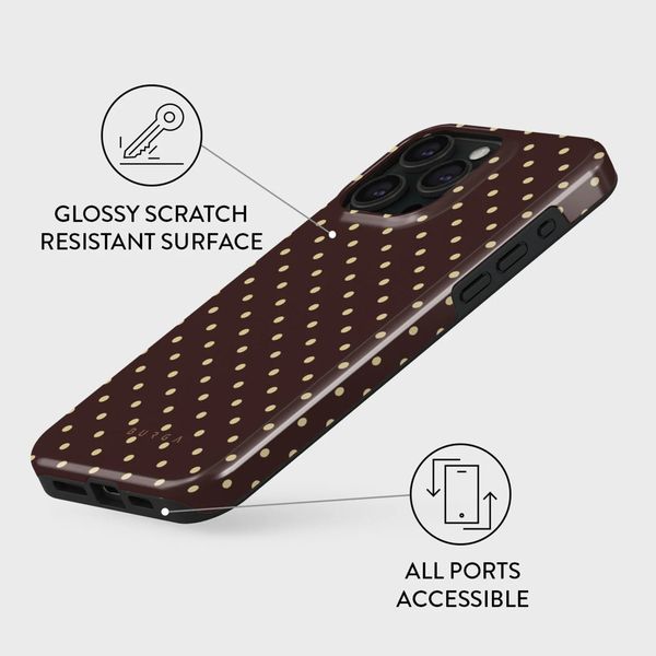 Burga Tough Back Cover with MagSafe Apple iPhone 15 Pro - Sorry Busy