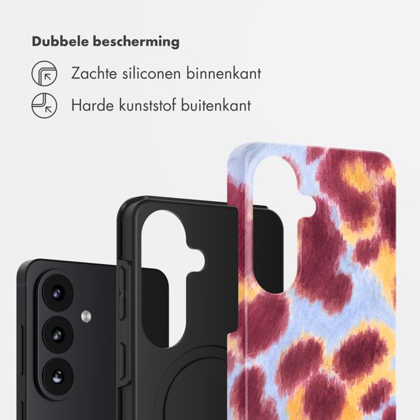 Selencia Vivid Backcover met MagSafe Samsung Galaxy S26 FE - Rebel Crush