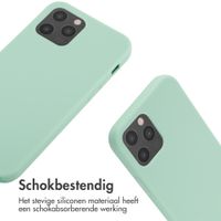 imoshion Siliconen hoesje met koord iPhone 12 (Pro) - Mintgroen