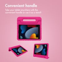 imoshion Kids-Proof Back Cover with Handle Apple iPad 9 (2021) 10.2 inch / iPad 8 (2020) 10.2 inch / iPad 7 (2019) 10.2 inch - Pink