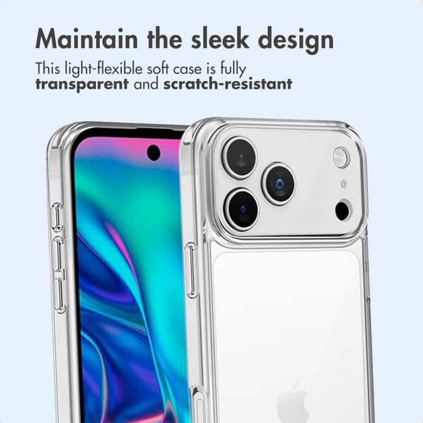 imoshion Protective Back Cover Apple iPhone 17 Pro Max - Transparent