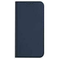 Dux Ducis Slim Softcase Bookcase iPhone 15 Pro - Donkerblauw