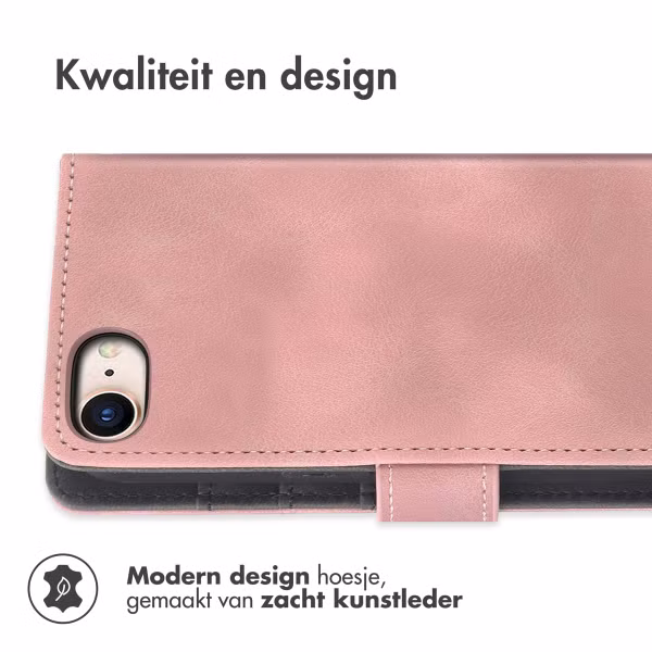 imoshion Bookcase met koord Apple iPhone SE (2022 / 2020) / 8 / 7 - Roze