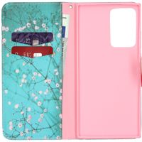 Design Softcase Bookcase Samsung Galaxy Note 20 Ultra