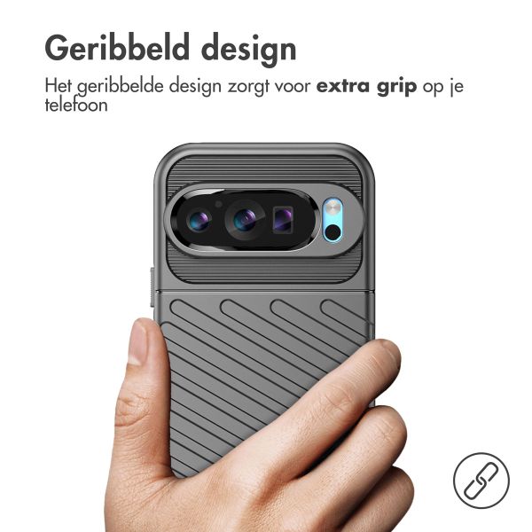 imoshion Thunder Backcover Google Pixel 9 / 9 Pro - Zwart