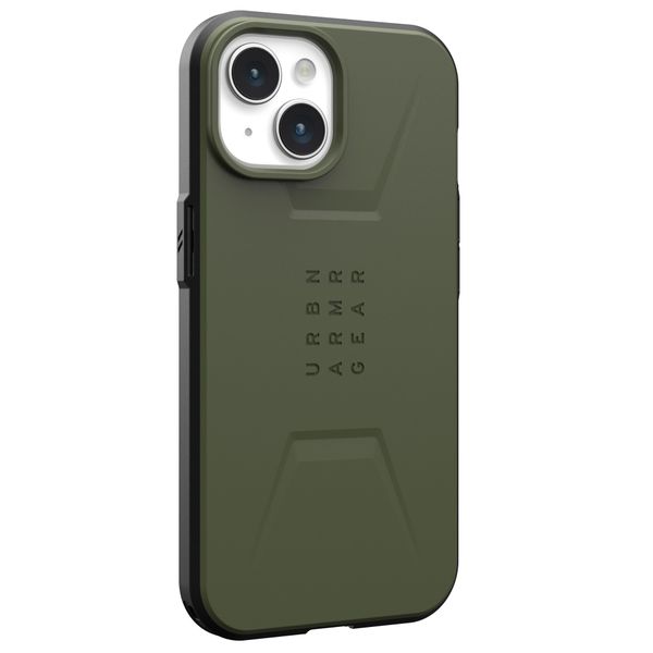 UAG Civilian Backcover MagSafe iPhone 15 - Olive Drab