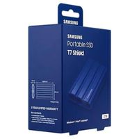 Samsung Portable SSD T7 Shield - 1TB - USB 3.2 Gen 2 - IP65 - Blauw