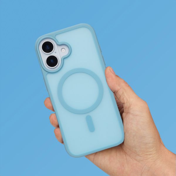 imoshion Color Guard Backcover met MagSafe Apple iPhone 17 - Lichtblauw