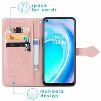 imoshion Mandala Bookcase OnePlus Nord CE 2 Lite 5G - Rosé Goud