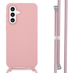 imoshion Siliconen hoesje met koord Samsung Galaxy A56 - Sand Pink