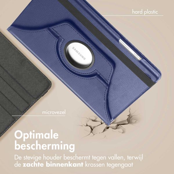 imoshion 360° draaibare Bookcase Samsung Galaxy Tab A11 - Donkerblauw