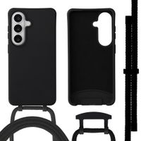 imoshion Color Backcover met afneembaar koord met MagSafe Samsung Galaxy S26 - Zwart