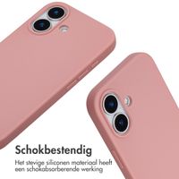 imoshion Siliconen hoesje met koord Apple iPhone 17 - Sand Pink