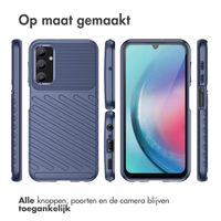 imoshion Thunder Backcover Samsung Galaxy A25 (5G) - Donkerblauw