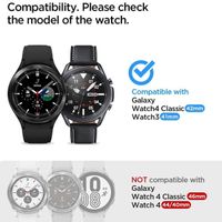 Spigen GlastR Slim HD Screenprotector 3 Pack Samsung Galaxy Watch 4 42mm / Watch 3 41mm