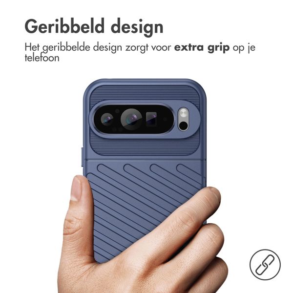 imoshion Thunder Backcover Google Pixel 9 Pro XL - Donkerblauw