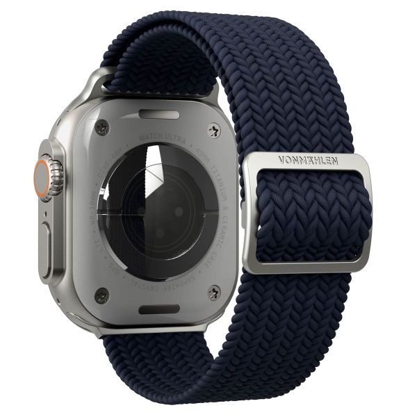 Vonmählen Woven Loop bandje Apple Watch | 44/45/46/49 mm - Navy