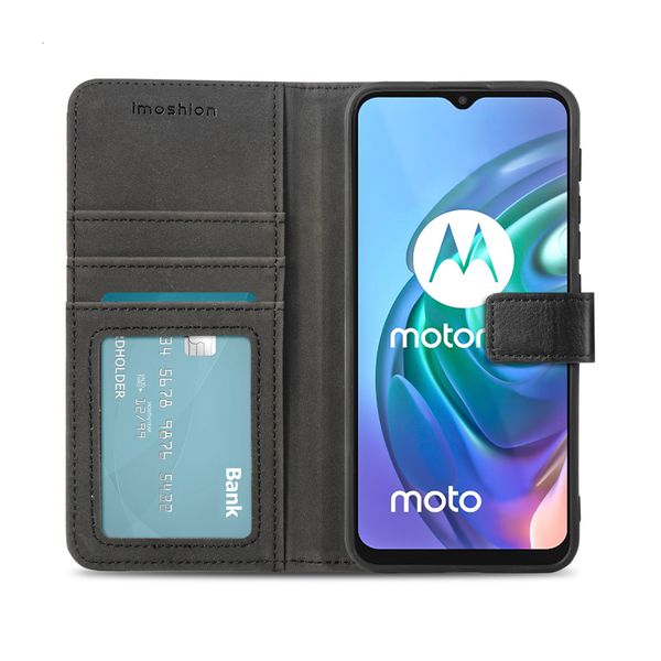 imoshion Luxe Bookcase Motorola Moto G30 / G20 / G10 (Power) - Zwart