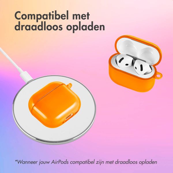 imoshion Neon Case Apple AirPods 4 - Oranje