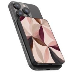 Selencia Vivid Powerbank 5.000 mAh - Draadloze Powerbank - MagSafe en Qi - Black / Silk Spirit