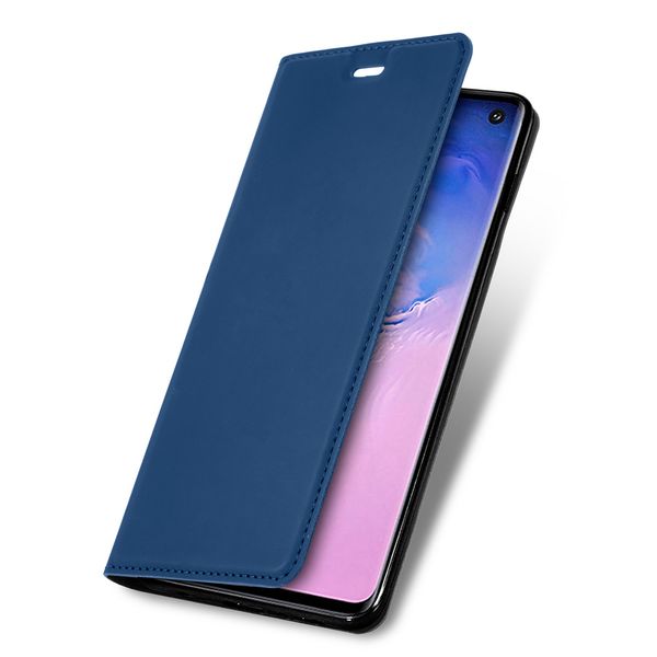 imoshion Slim Folio Bookcase Samsung Galaxy S10 - Donkerblauw