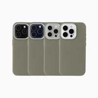 Accezz Mesh Backcover met MagSafe Apple iPhone 15 Pro - Donkergrijs