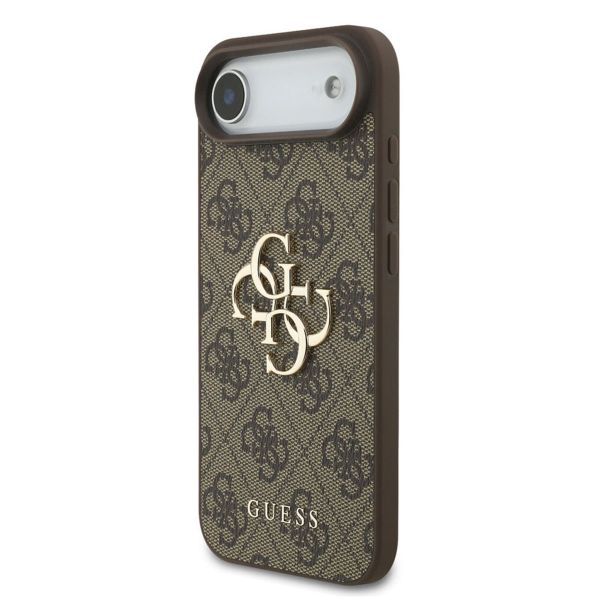 Guess 4G Metal Logo Backcover Apple iPhone Air - Bruin