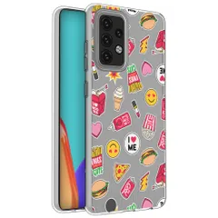 imoshion Design hoesje Samsung Galaxy A52(s) (5G/4G) - Fastfood - Multicolor