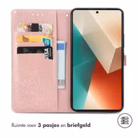 imoshion Mandala Bookcase Xiaomi Redmi Note 13 Pro (5G) / Poco X6 - Rosé Goud