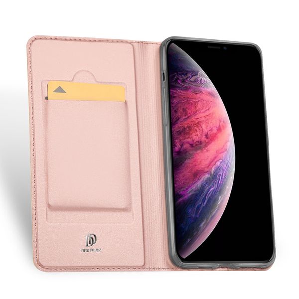 Dux Ducis Slim Softcase Bookcase iPhone 11 Pro Max - Rosé Goud