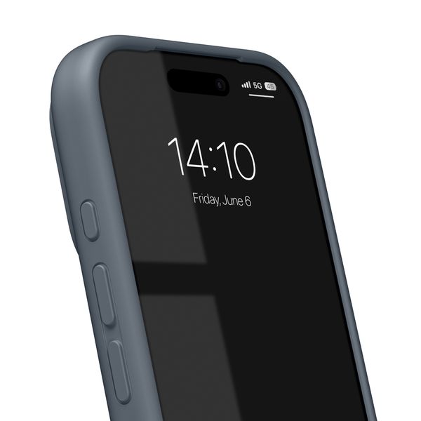 iDeal of Sweden Silicone Case met MagSafe Apple iPhone 17 Pro - Midnight Blue