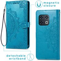 imoshion Mandala Bookcase OnePlus 10 Pro - Turquoise