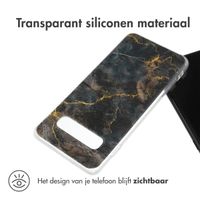 imoshion Design hoesje Samsung Galaxy S10 - Black Marble