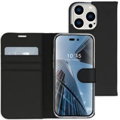 Accezz Wallet Softcase Bookcase iPhone 14 Pro - Zwart