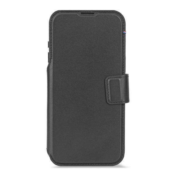 Decoded 2 in 1 Leather Detachable Wallet MagSafe Apple iPhone 17 Pro - Zwart
