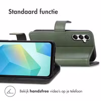 imoshion Luxe Bookcase Samsung Galaxy S25 Plus - Groen