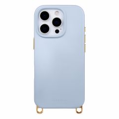 Selencia Rivièra MagSafe Backcover met afneembare haakjes Apple iPhone 16 Pro Max - Powder Blue