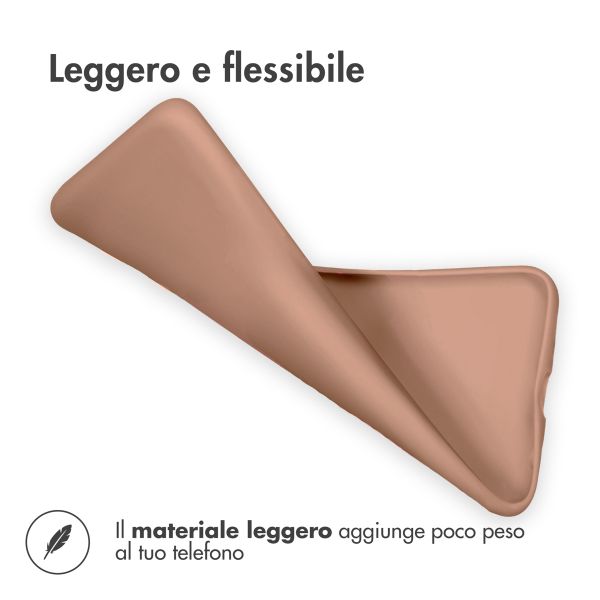 imoshion Color Backcover Samsung Galaxy A22 (5G) - Taupe