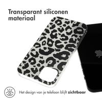 imoshion Design hoesje iPhone 15 Plus - Luipaard / Zwart