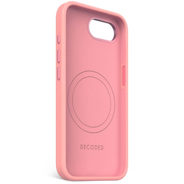 Decoded Silicone Backcover MagSafe Apple iPhone 17e - Bubblegum Pink