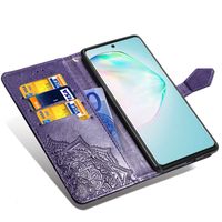 Mandala Bookcase Samsung Galaxy S10 Lite - Paars