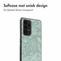 imoshion Design hoesje Samsung Galaxy A53 - Leaves Line-Art