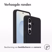 Accezz Liquid Silicone Backcover Samsung Galaxy S26 - Zwart