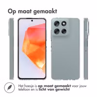 Accezz Clear Backcover Motorola Moto G56 - Transparant