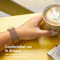 imoshion Milanees magnetisch bandje Fitbit Charge 5 - Maat S - Rosé Goud