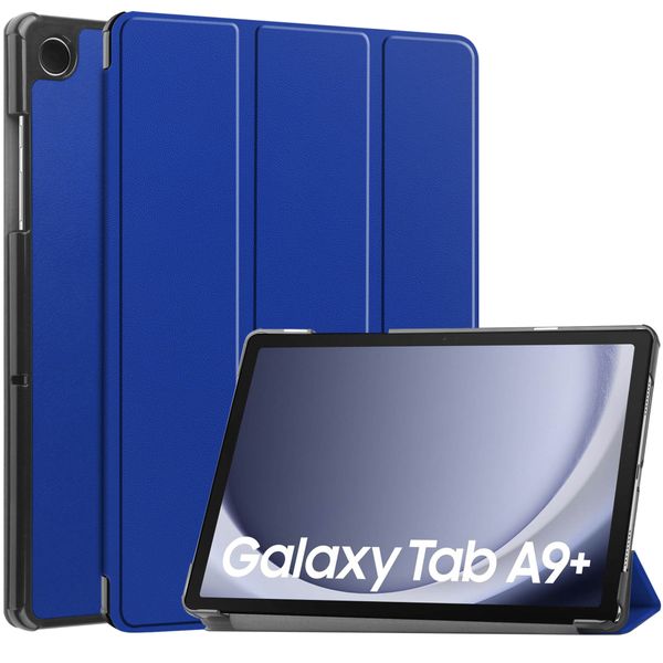 imoshion Trifold Bookcase Samsung Galaxy Tab A9 Plus - Cobalt Blue